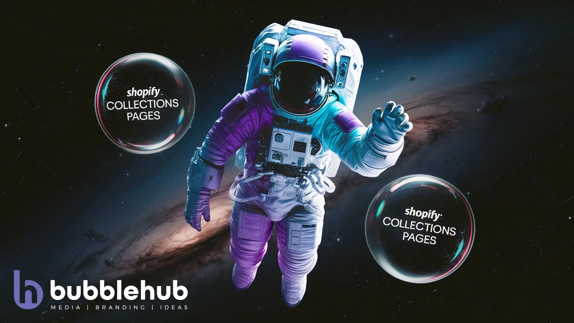 An image of an astronaut showing how to Optimise Shopify Collections Pages An image of an astronaut showing how to Optimise Shopify Collections Pages