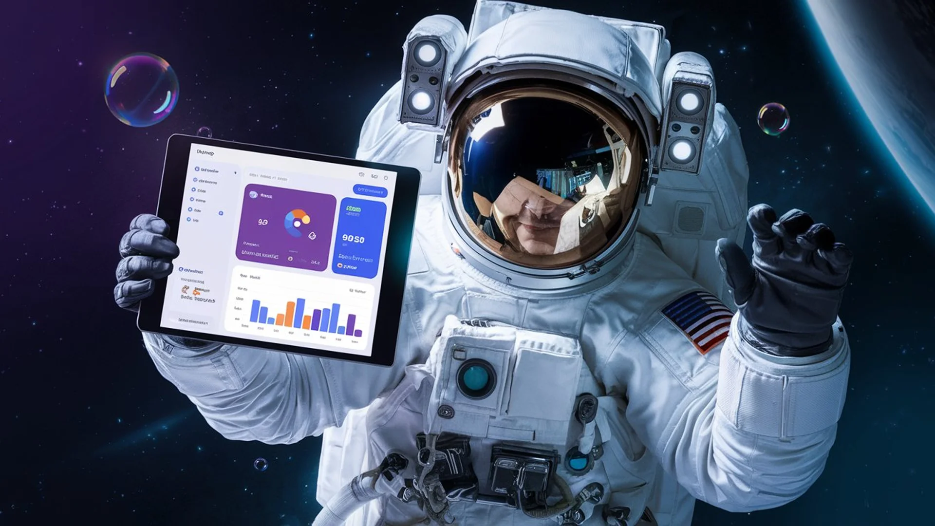 an image of an astronaut showing google Analytics for Hotels an image of an astronaut showing google Analytics for Hotels