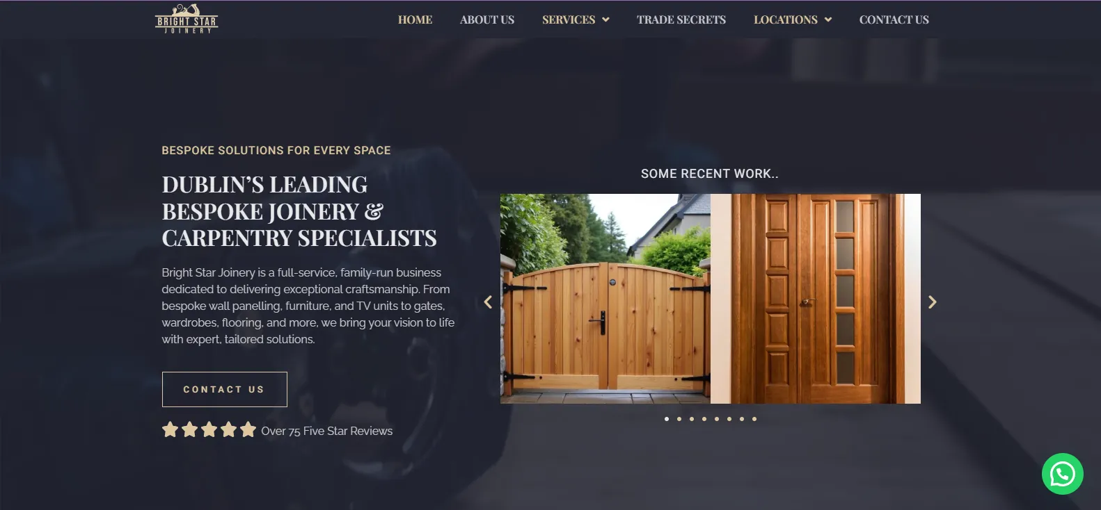 Brightstar website design Brightstar website design