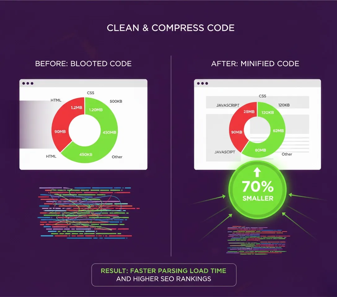 Clean and Compress Your Code Clean and Compress Your Code