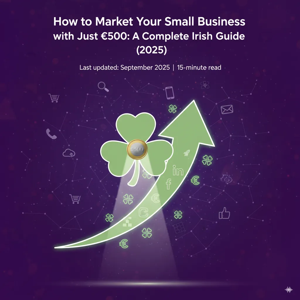 How to market your small business with just €500: a complete Irish guide How to market your small business with just €500: a complete Irish guide