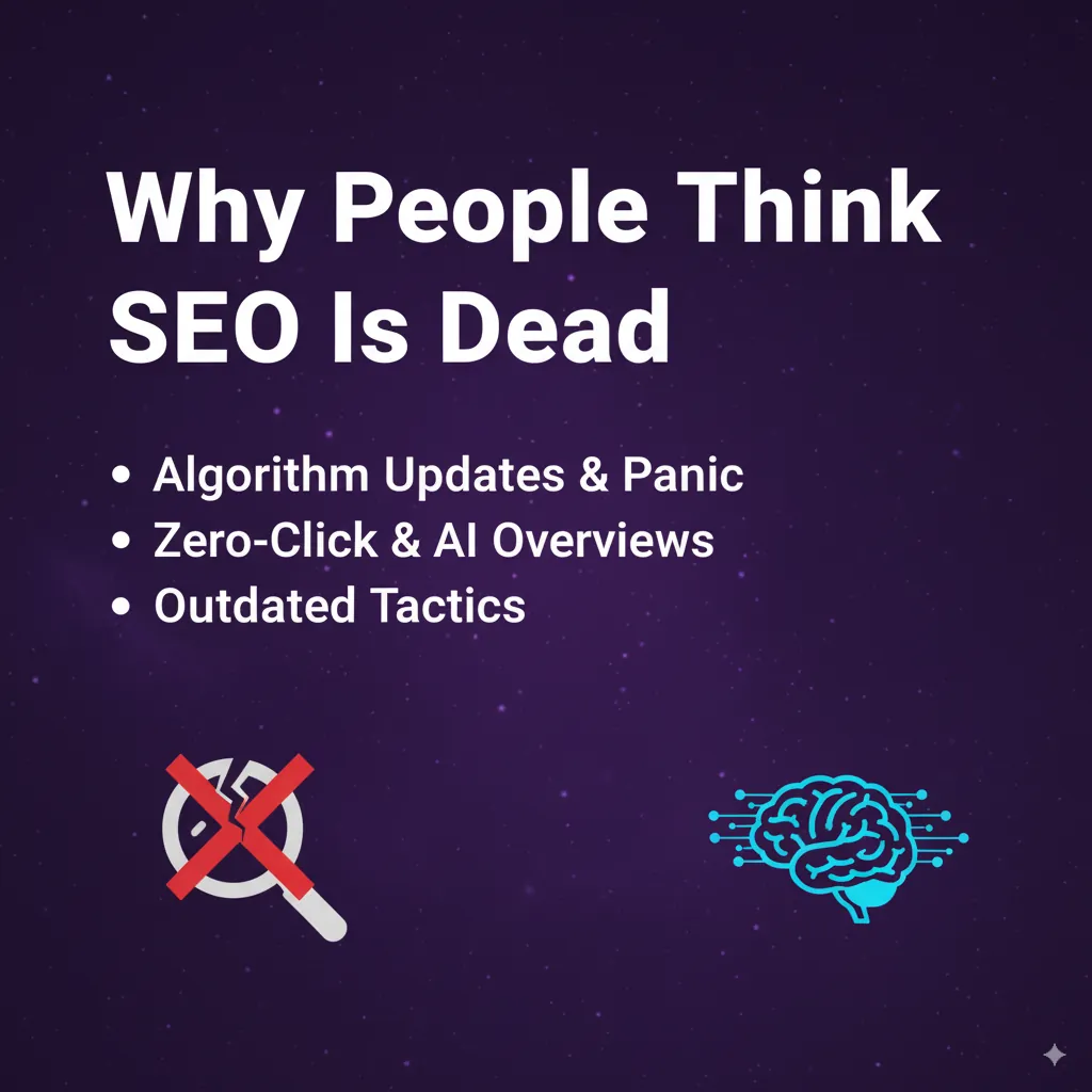 why people think seo is dead why people think seo is dead