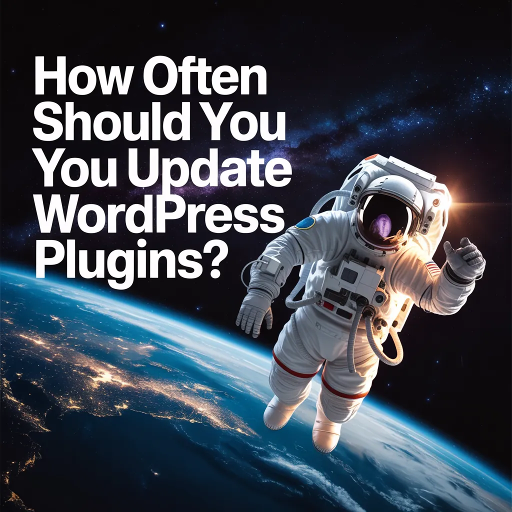 How often to update wordpres plugins