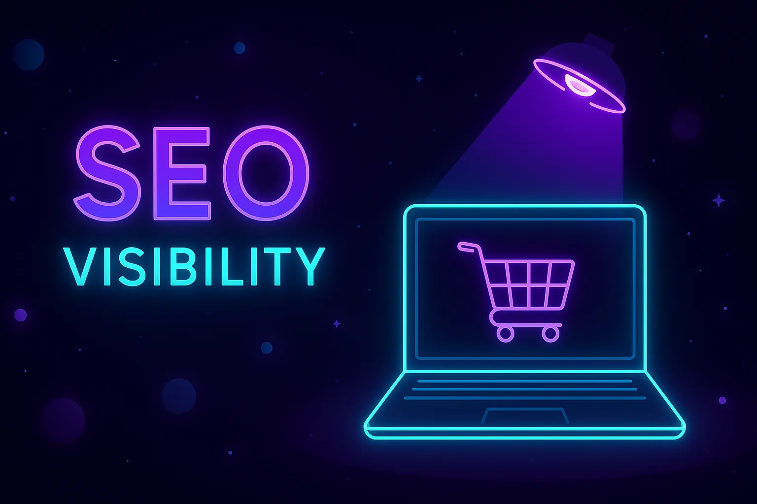 A vector graphic showing SEO Visibility A vector graphic showing SEO Visibility